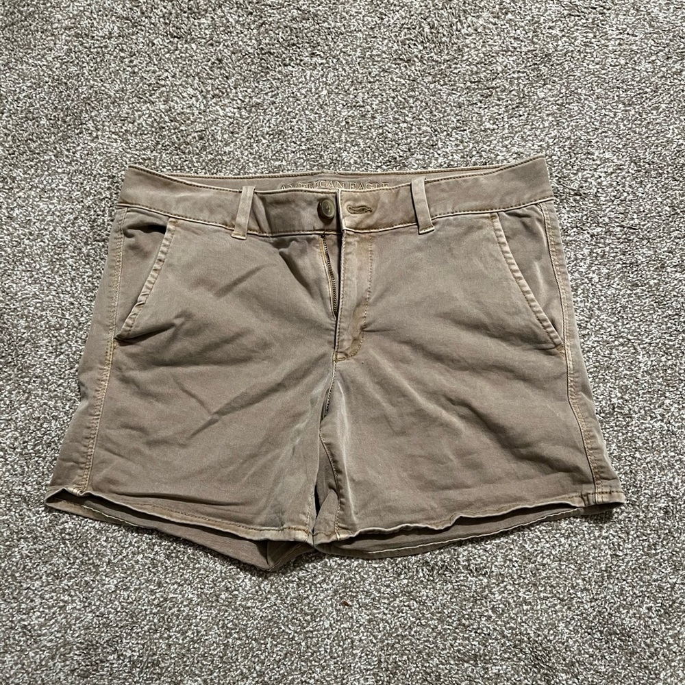 American Eagle Outfitters Super Stretch Midi Shorts